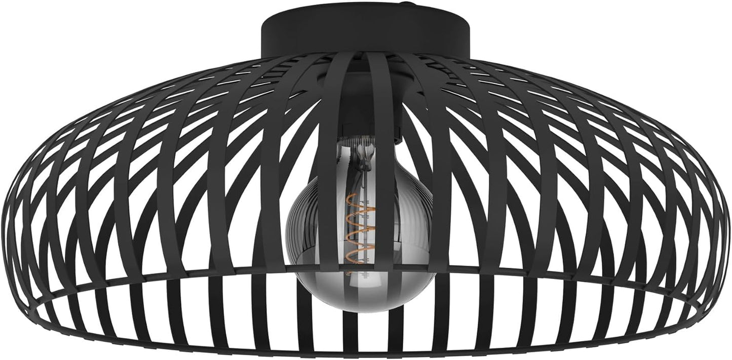 EGLO Mogano 3 steel ceiling light fixture