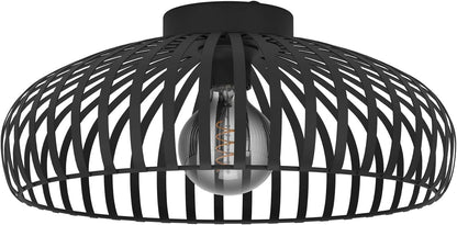 EGLO Mogano 3 steel ceiling light fixture