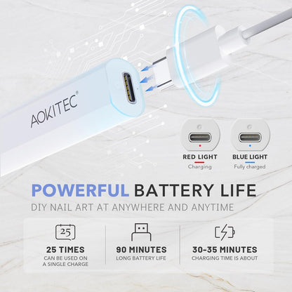 Aokitec Handheld UV Lamps for Gel Nails