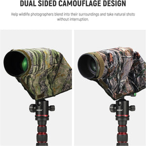 NEEWER PB020 Large Waterproof Rain Cover for Camera Camo