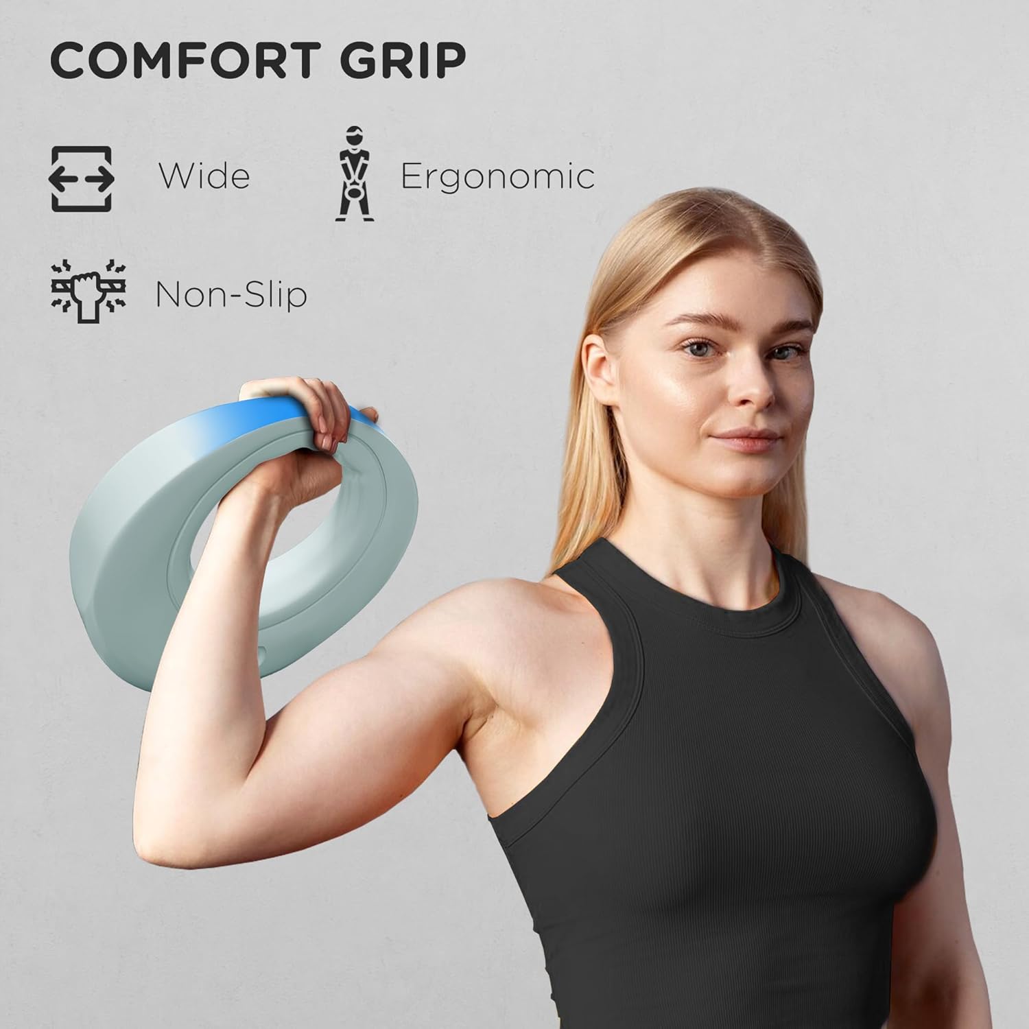 SPORTNOW 6kg Kettlebell Wide Handle