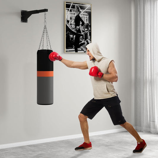 SPORTNOW Punch Bag Bracket, 5-Length Adjustable Boxing Bag Bracket