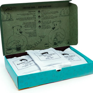Brown Bear Coffee Beans Gift Set