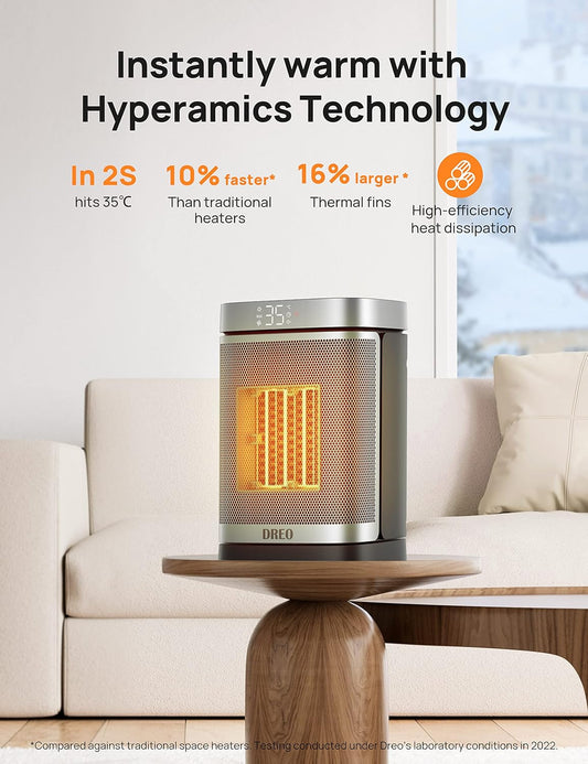 Dreo 1500W Smart Space Heater-BLACK