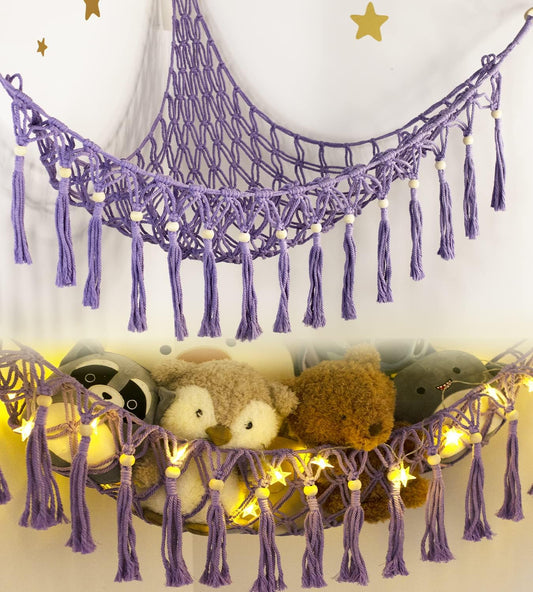 Cute Teddy Hammock-Purple