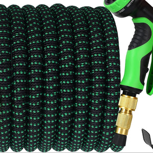 100FT Expandable Hose With Nozzle , Holder & bag