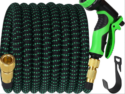 100FT Expandable Hose With Nozzle , Holder & bag