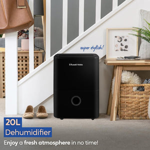Russell Hobbs Dehumidifier 20 Litre/Day for Damp/Mould & Moisture in Home