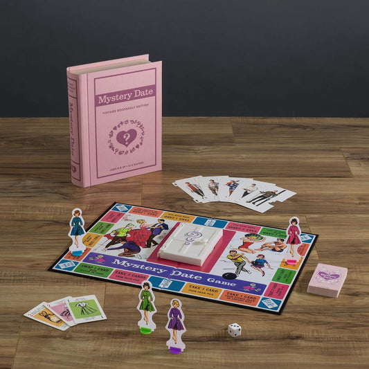 Winning solutions: Mystery date game vintage bookshelf edition