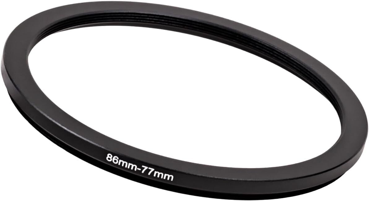 86 to 77mm Step-Down Ring Filter adapter (86mm-77mm) Camera Filter Ring for 77mm - Reboot Hub