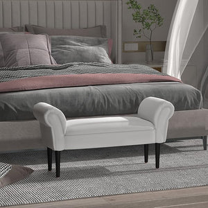 HOMCOM 831-135V70 SMALL CHAISE-GREY