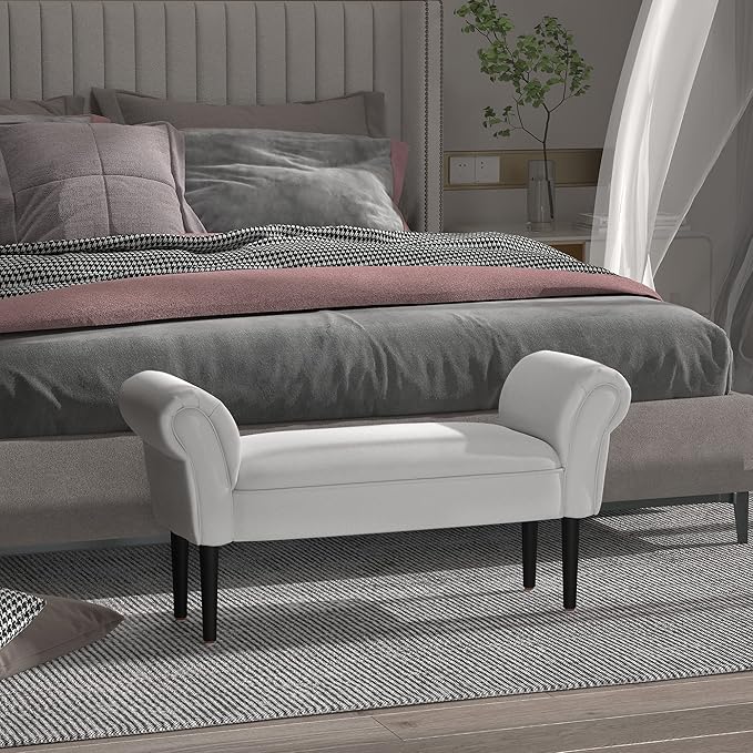 HOMCOM 831-135V70 SMALL CHAISE-GREY