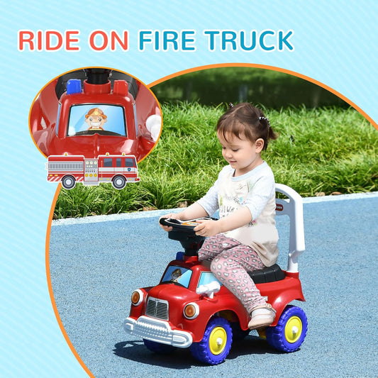 AIYAPLAY Ride On Car, Foot to Floor Baby Car with Under Seat Storage