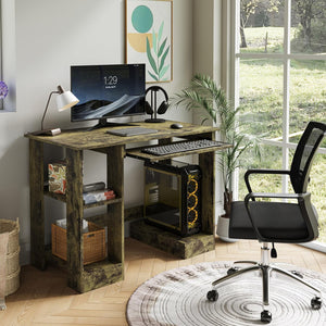 Blisswood Home Office Desk (Rustic, 100 x 55 x 75CM)