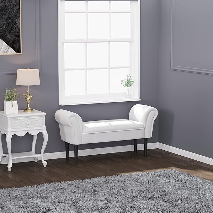 HOMCOM 831-135V70 SMALL CHAISE-GREY