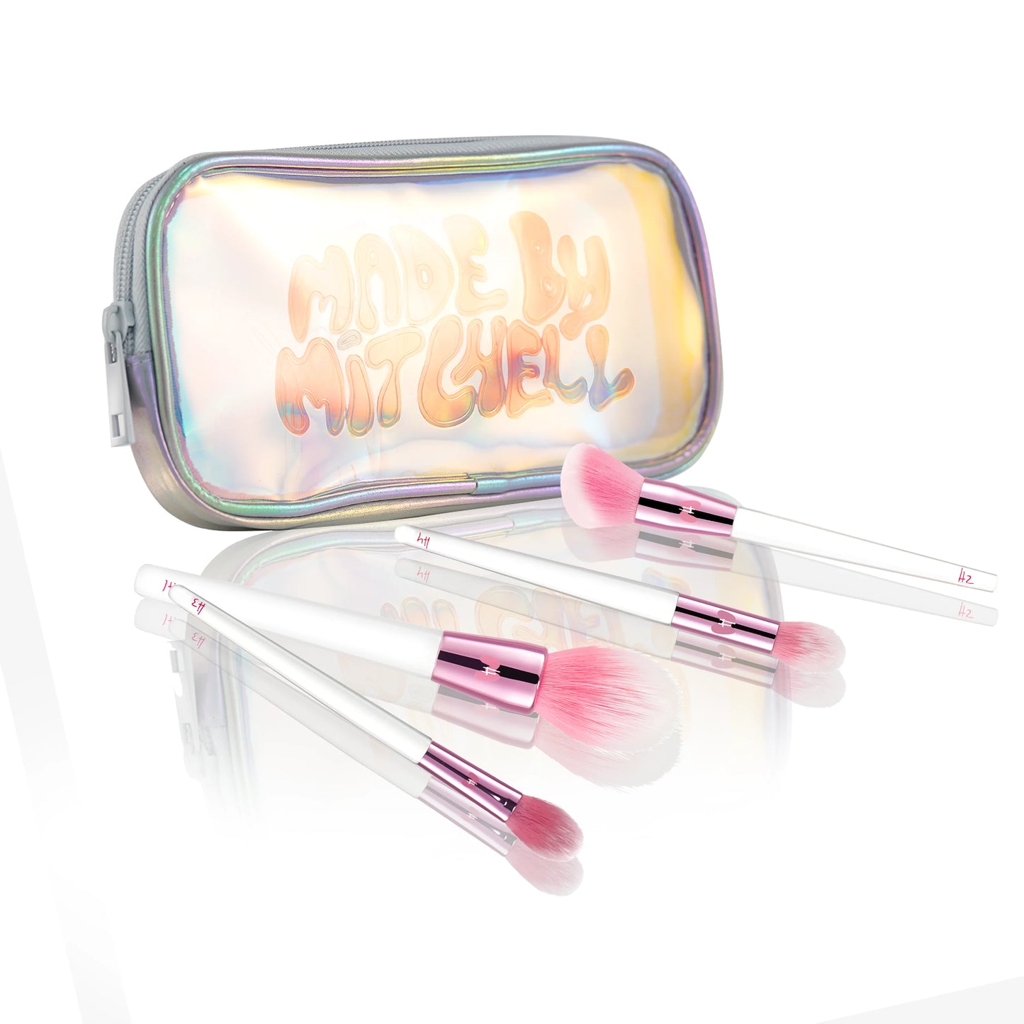 Made By Mitchell- Hollipop 4pc Makeup Brush Set