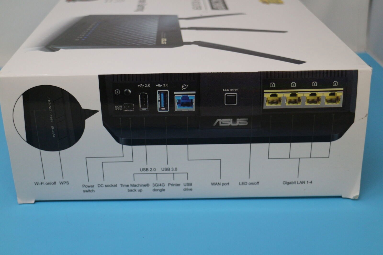 ASUS Performance WI-FI Router AC1900 (RT-AC1900P) 4K Ultimate Gaming - Reboot Hub