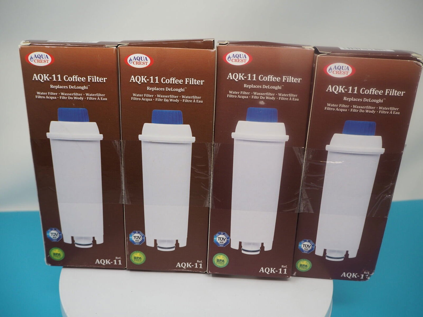Aqua Crest x4 AQK-11 Compatible Water Filter Softener to fit DeLonghi.... - Reboot Hub