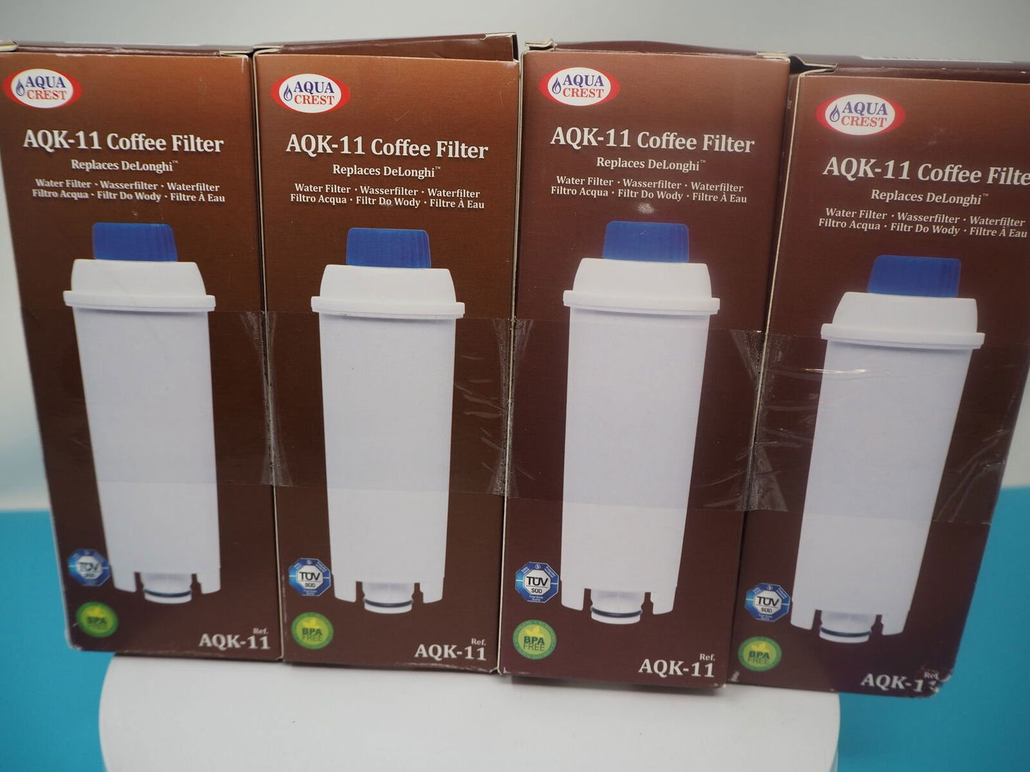 Aqua Crest x4 AQK-11 Compatible Water Filter Softener to fit DeLonghi.... - Reboot Hub