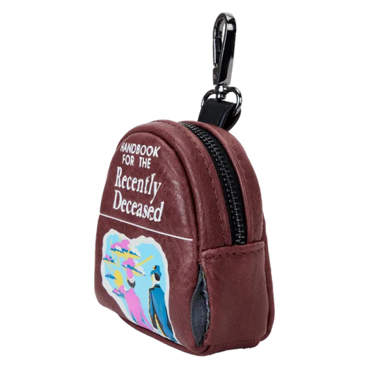 Handbook For The Recently Deceased Beetlejuice Loungefly Dog Treat Bag