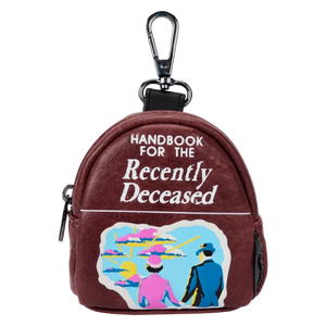Handbook For The Recently Deceased Beetlejuice Loungefly Dog Treat Bag