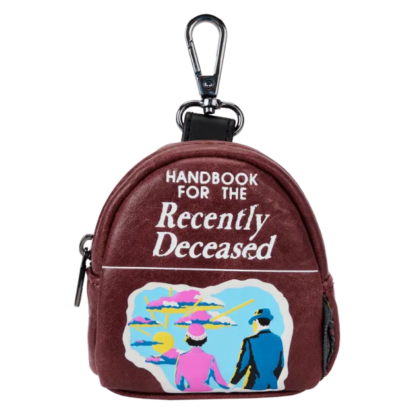 Handbook For The Recently Deceased Beetlejuice Loungefly Dog Treat Bag