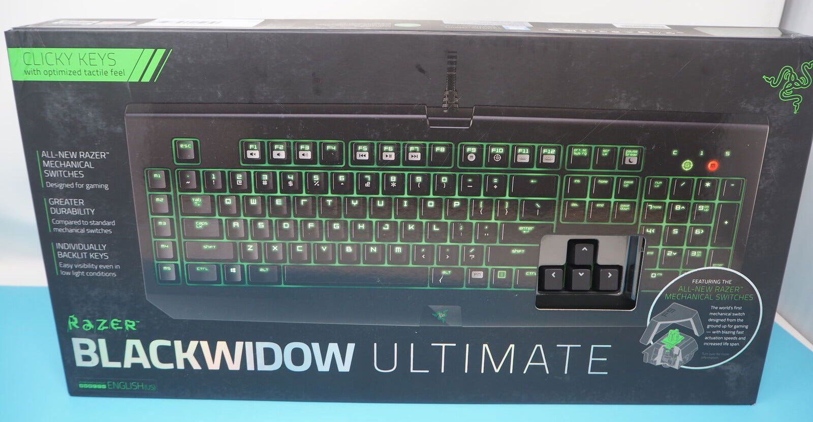 Blackwidow Ultimate English (US) Layout Keyboard RZ03-00384500-R3M1 - Reboot Hub