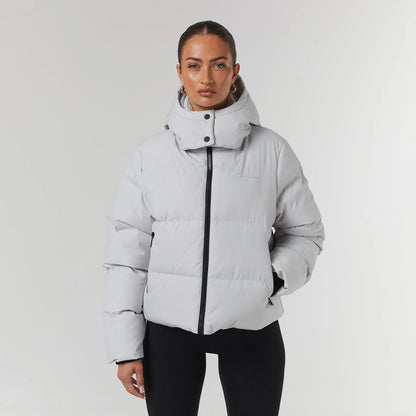 CLOSURE LND Storm Cuff Puffer | Dark Stone UK14