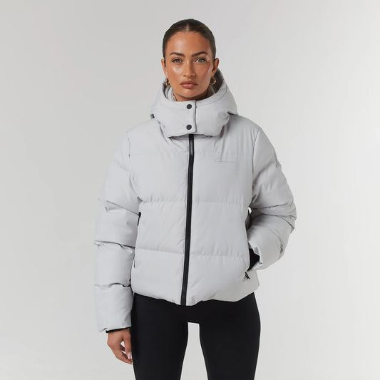 CLOSURE LND Storm Cuff Puffer | Dark Stone UK14