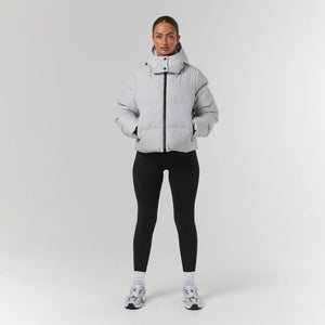 CLOSURE LND Storm Cuff Puffer | Dark Stone UK14