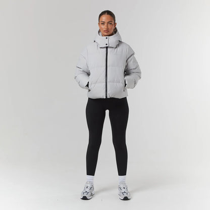 CLOSURE LND Storm Cuff Puffer | Dark Stone UK14
