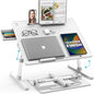 Cooper Desk PRO Large Laptop Table, Adjustable Height | Leather Laptop Lap Tray - Reboot Hub
