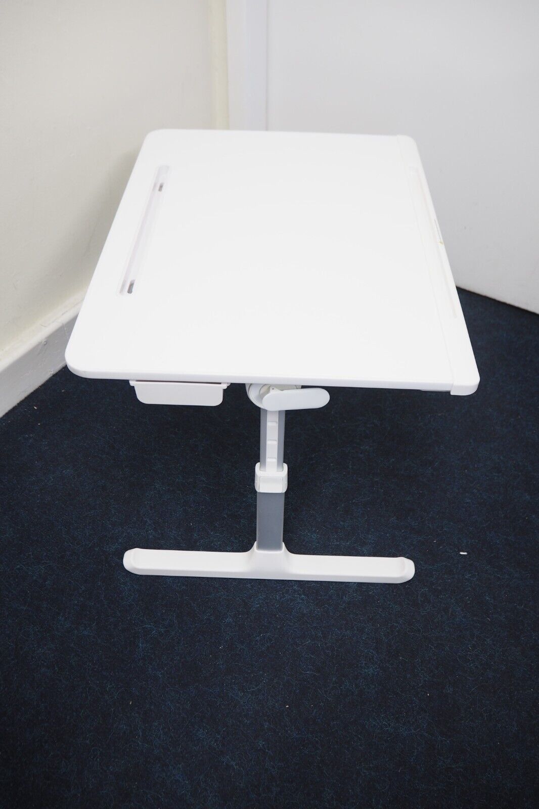 Cooper Desk PRO Large Laptop Table, Adjustable Height | Leather Laptop Lap Tray - Reboot Hub