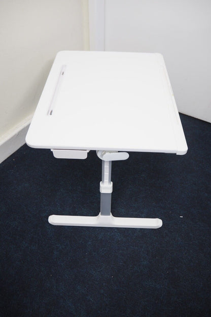 Cooper Desk PRO Large Laptop Table, Adjustable Height | Leather Laptop Lap Tray - Reboot Hub