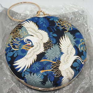 Zebrum women's evening designer clutch hand bag purse