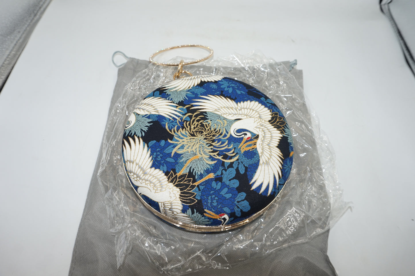 Zebrum women's evening designer clutch hand bag purse