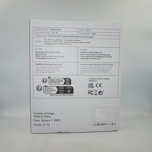 Unbranded Camping Fan Model TT-15