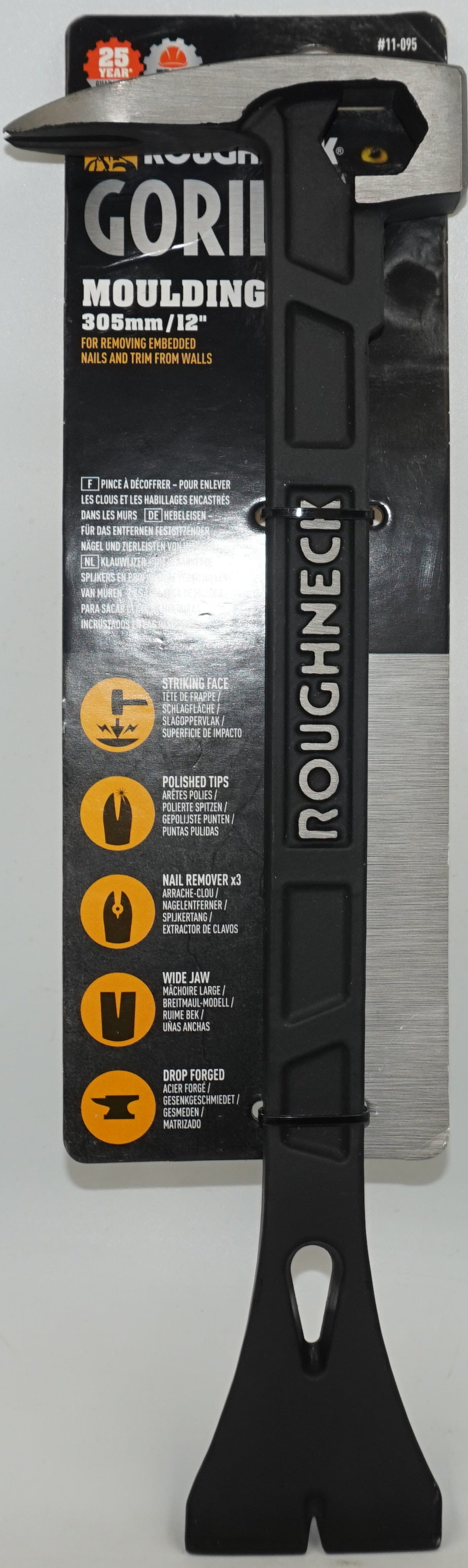 roughneck gorilla moulding pry bar 12" 11-095