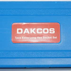 Dackcos 7 Pcs extra long hex socket set H3-H10