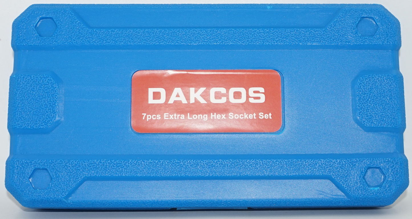Dackcos 7 Pcs extra long hex socket set H3-H10