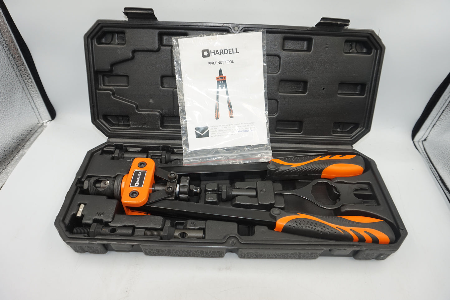 Hardell 1 pcs professional screw nut gun set 14"/360mm