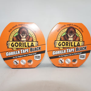 2X Gorilla tape black extra strong 32mX48mm