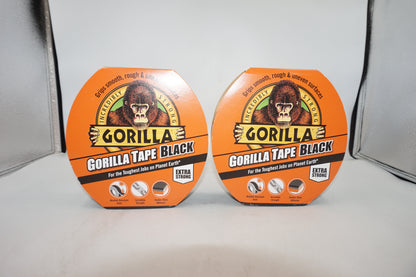 2X Gorilla tape black extra strong 32mX48mm