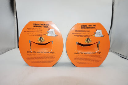 2X Gorilla tape black extra strong 32mX48mm