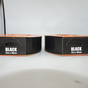 2X Gorilla tape black extra strong 32mX48mm