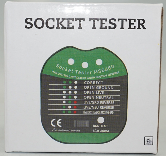 UK socket tester MS6860