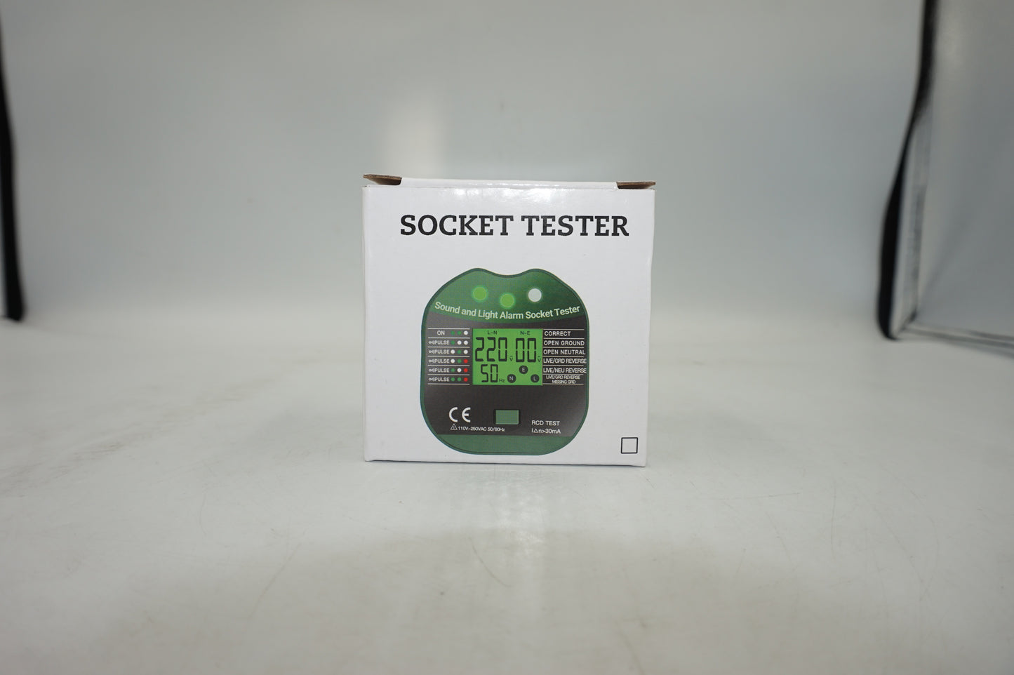 UK socket tester MS6860