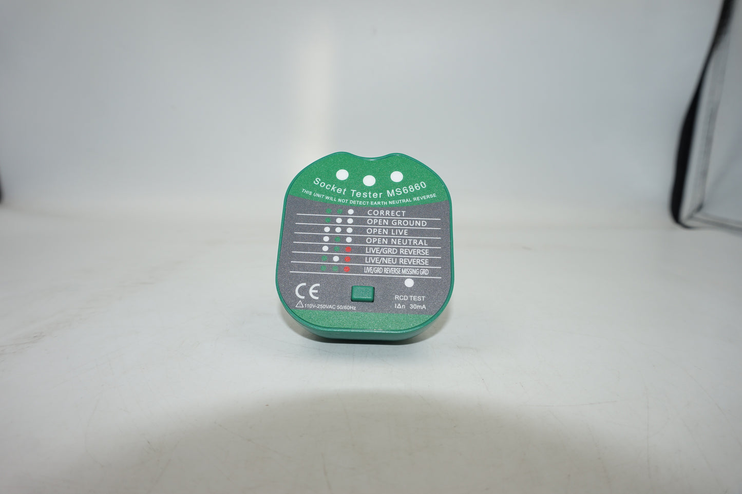 UK socket tester MS6860