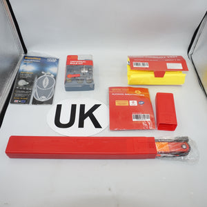 Gadlane 6PCs European car emergency travel kit