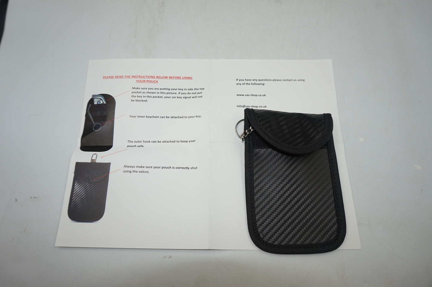 Specialist Automotive Solutions key protection Box And Pouch